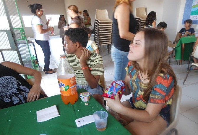 Comemoração ao Dia da Criança na Escola de Evangelização Espírita Neozita Sertão Leite