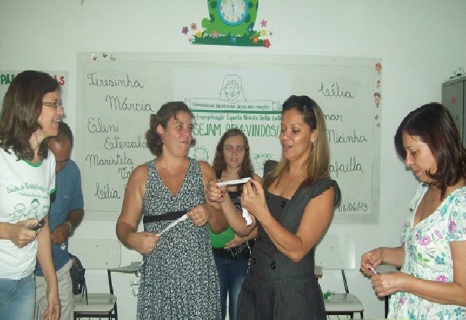 Encontro de Evangelizadores da Escola de Evangelização Espírita Neozita Sertão Leite.