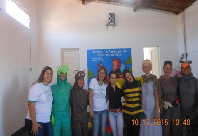Comemoração ao Dia da Criança na Escola de Evangelização Espírita Neozita Sertão Leite