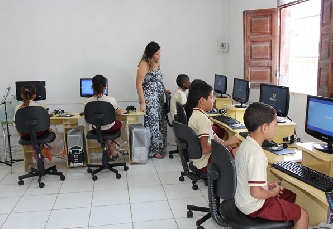 Rotina diária do C.E.D.P.F. - Salas de aulas.