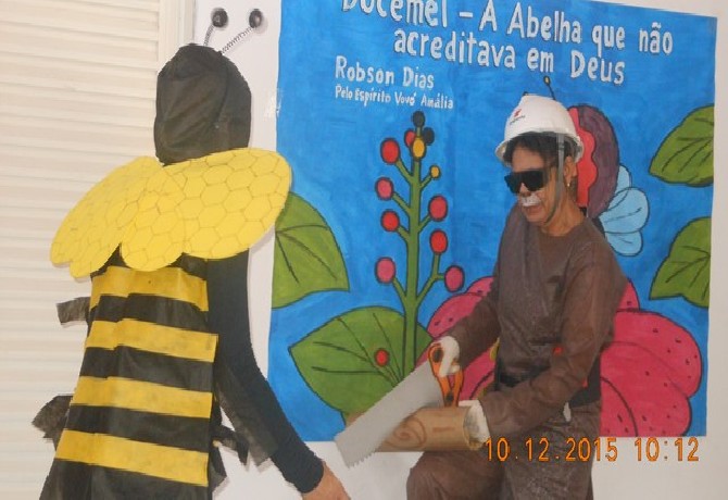 Comemoração ao Dia da Criança na Escola de Evangelização Espírita Neozita Sertão Leite